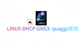 LINUX-DHCP-GNS3- quagga实验