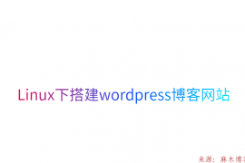 Linux下搭建wordpress博客网站
