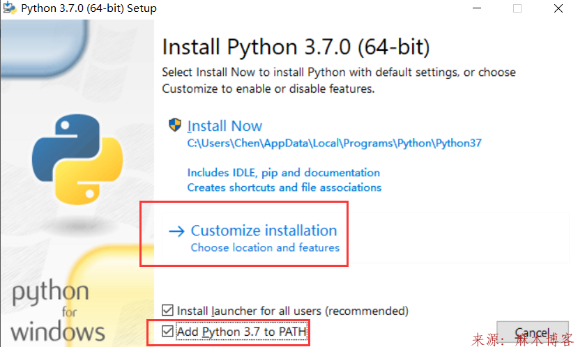 window10安装python3.5.3及分享python3.7.0第15张-麻木站